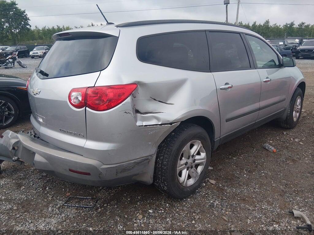 1GNKRFED8CJ223714 2012 CHEVROLET TRAVERSE photo no. 4