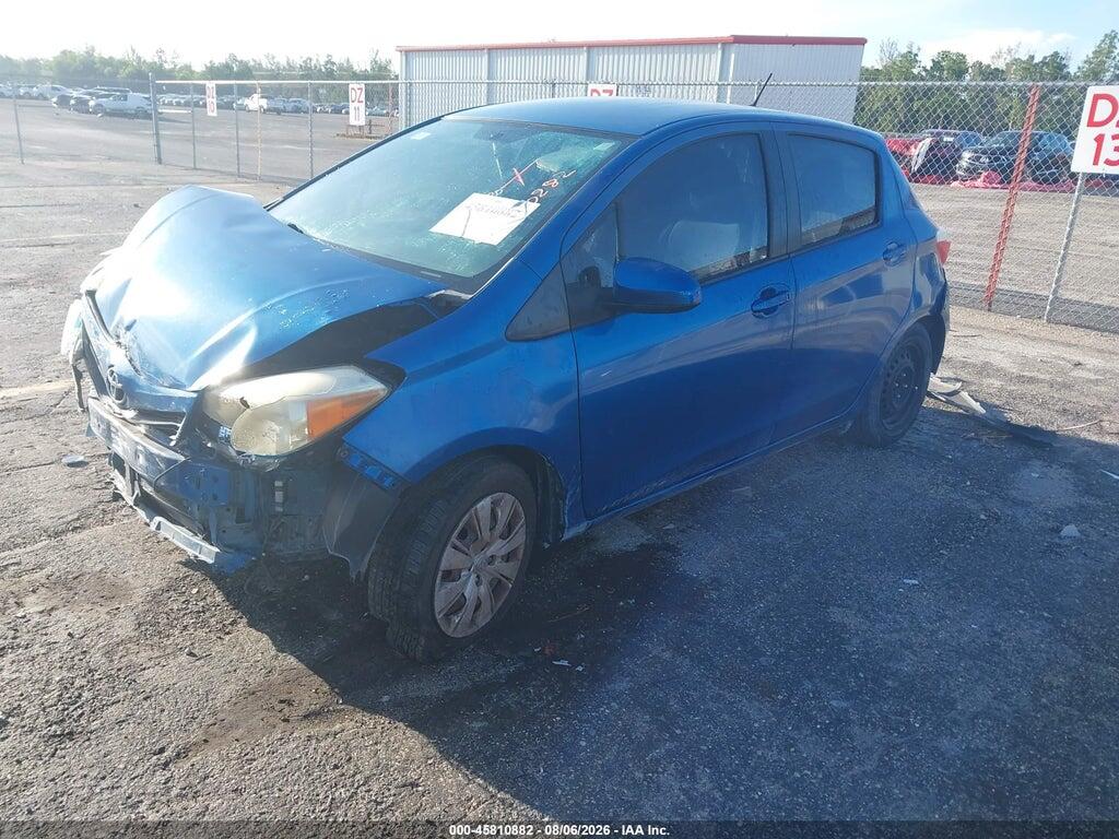 JTDKTUD34CD536569 2012 TOYOTA YARIS photo no. 2