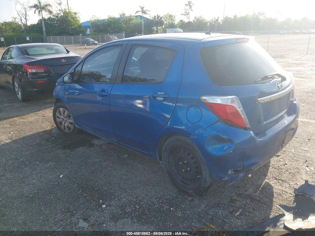 JTDKTUD34CD536569 2012 TOYOTA YARIS photo no. 3