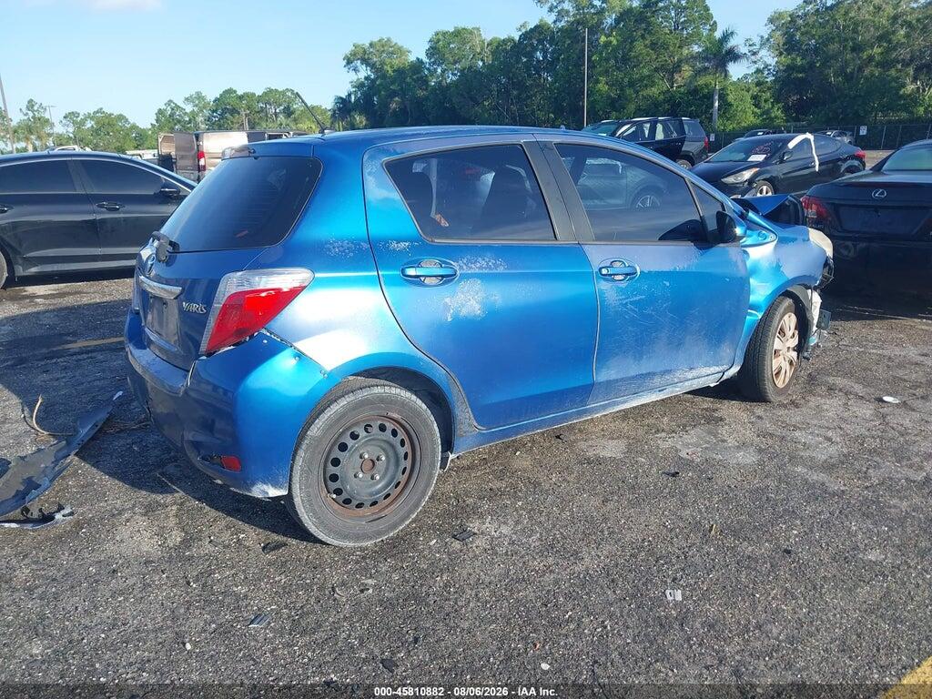 JTDKTUD34CD536569 2012 TOYOTA YARIS photo no. 4