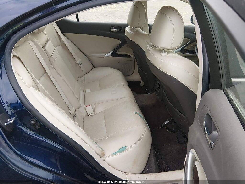 JTHCF5C27C5057680 2012 LEXUS IS 250 photo no. 8