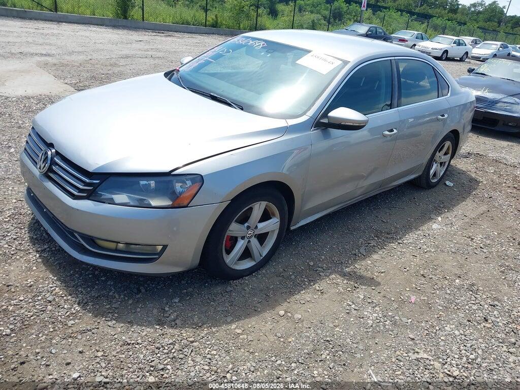 1VWBP7A30CC072130 2012 VOLKSWAGEN PASSAT photo no. 2