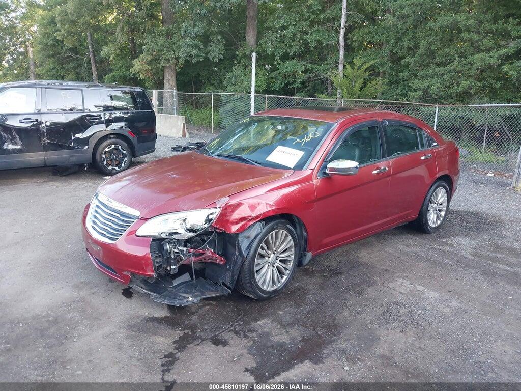1C3CCBCG9CN306697 2012 CHRYSLER 200 photo no. 2