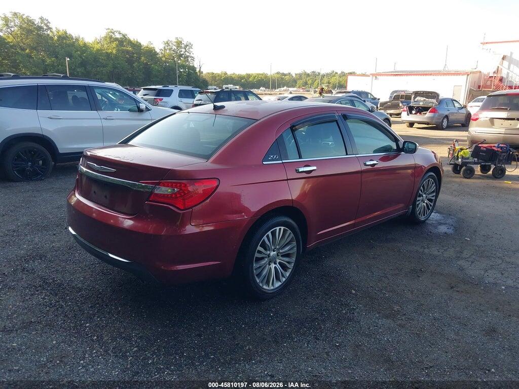 1C3CCBCG9CN306697 2012 CHRYSLER 200 photo no. 4