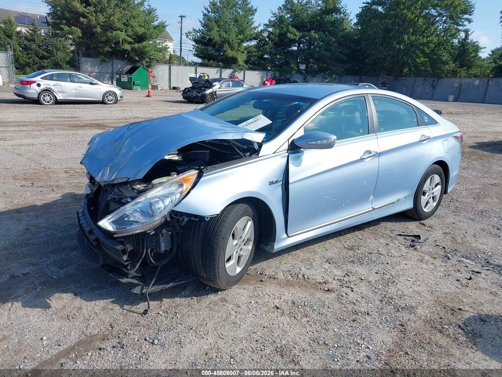 KMHEC4A46CA037764 2012 HYUNDAI SONATA HYBRID photo no. 2