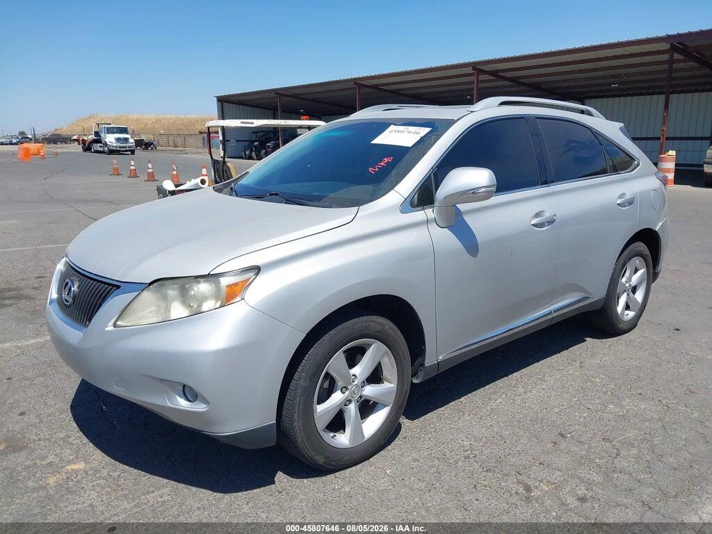 2T2ZK1BA3CC081868 2012 LEXUS RX 350 photo no. 2