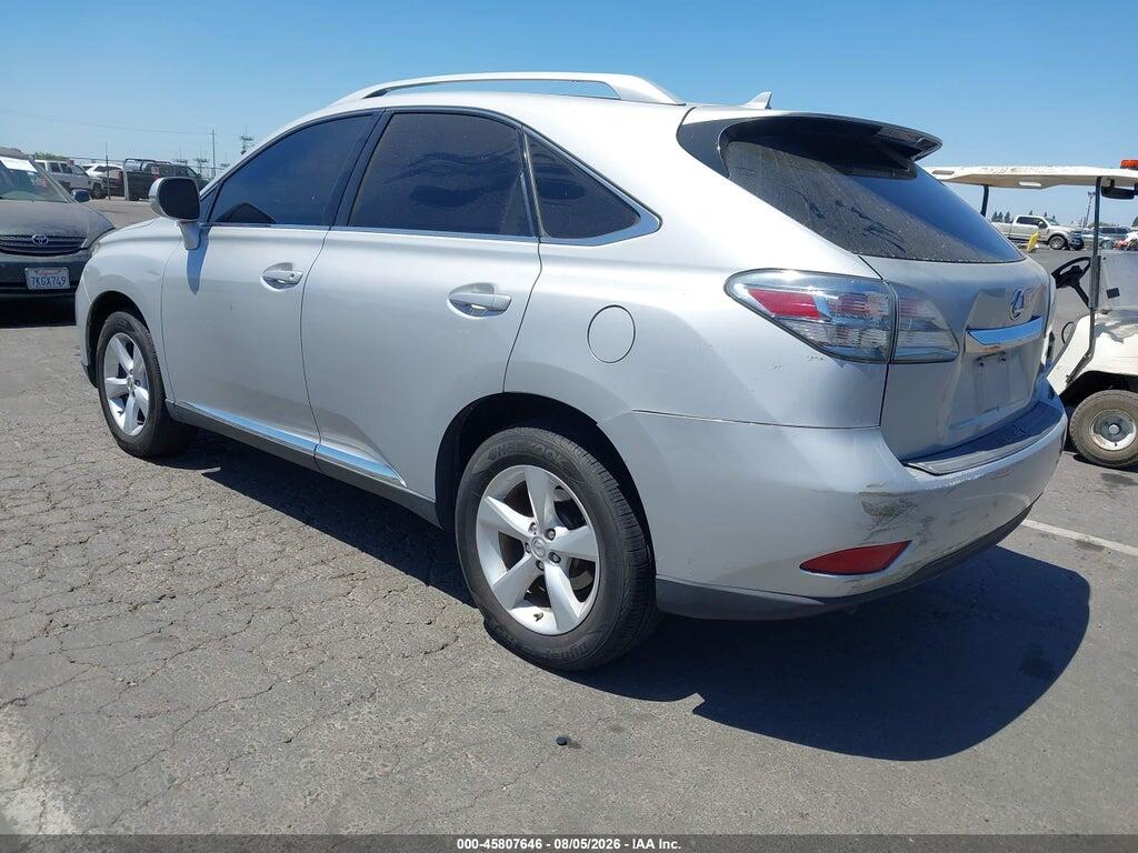 2T2ZK1BA3CC081868 2012 LEXUS RX 350 photo no. 3