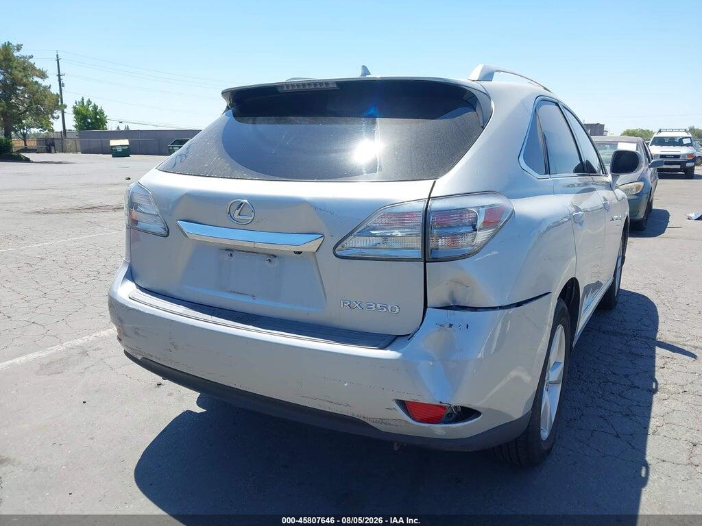 2T2ZK1BA3CC081868 2012 LEXUS RX 350 photo no. 6