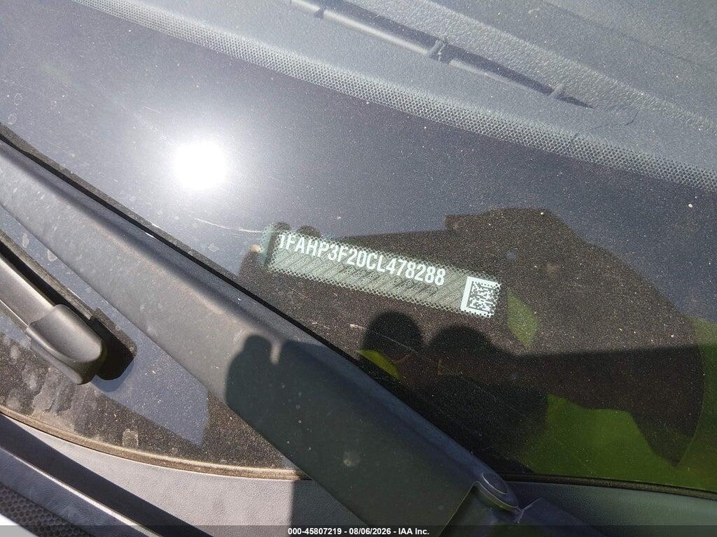 1FAHP3F20CL478288 2012 FORD FOCUS photo no. 12