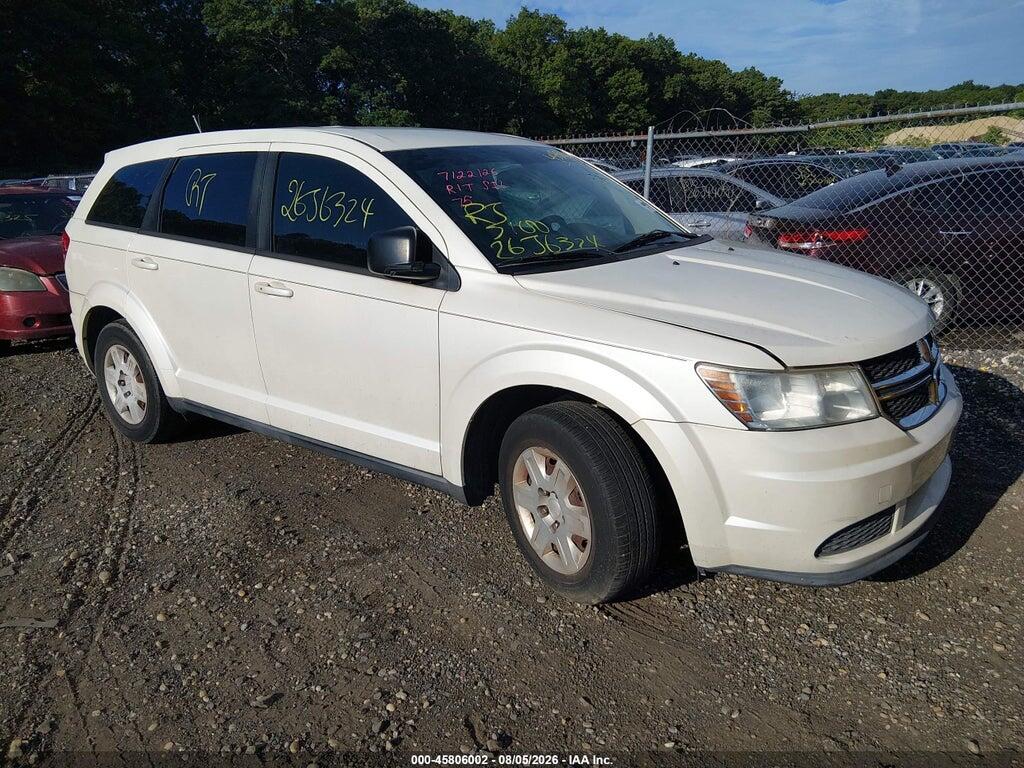 3C4PDCAB5CT390489 2012 DODGE JOURNEY photo no. 1