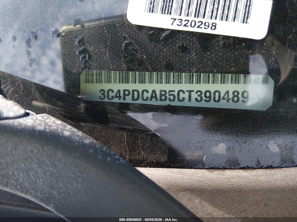 3C4PDCAB5CT390489 2012 DODGE JOURNEY photo no. 11