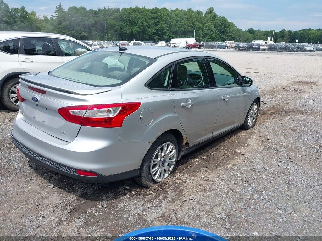 1FAHP3F24CL177989 2012 FORD FOCUS photo no. 4