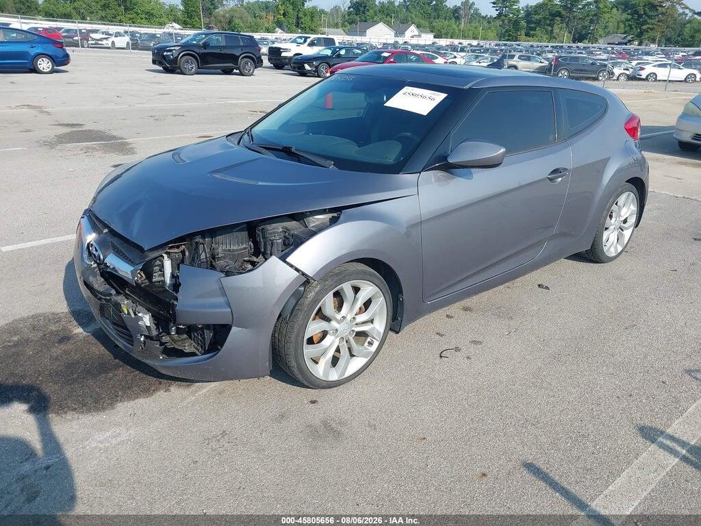 KMHTC6AD1CU077218 2012 HYUNDAI VELOSTER photo no. 2