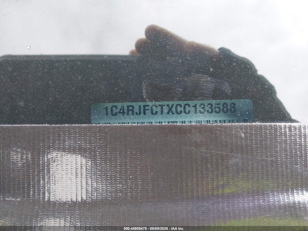 1C4RJFCTXCC133588 2012 JEEP GRAND CHEROKEE photo no. 9