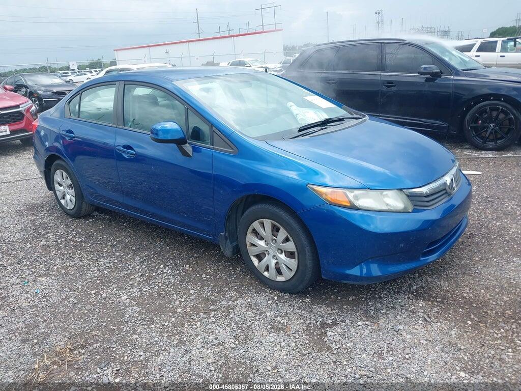 19XFB2F59CE044321 2012 HONDA CIVIC photo no. 1