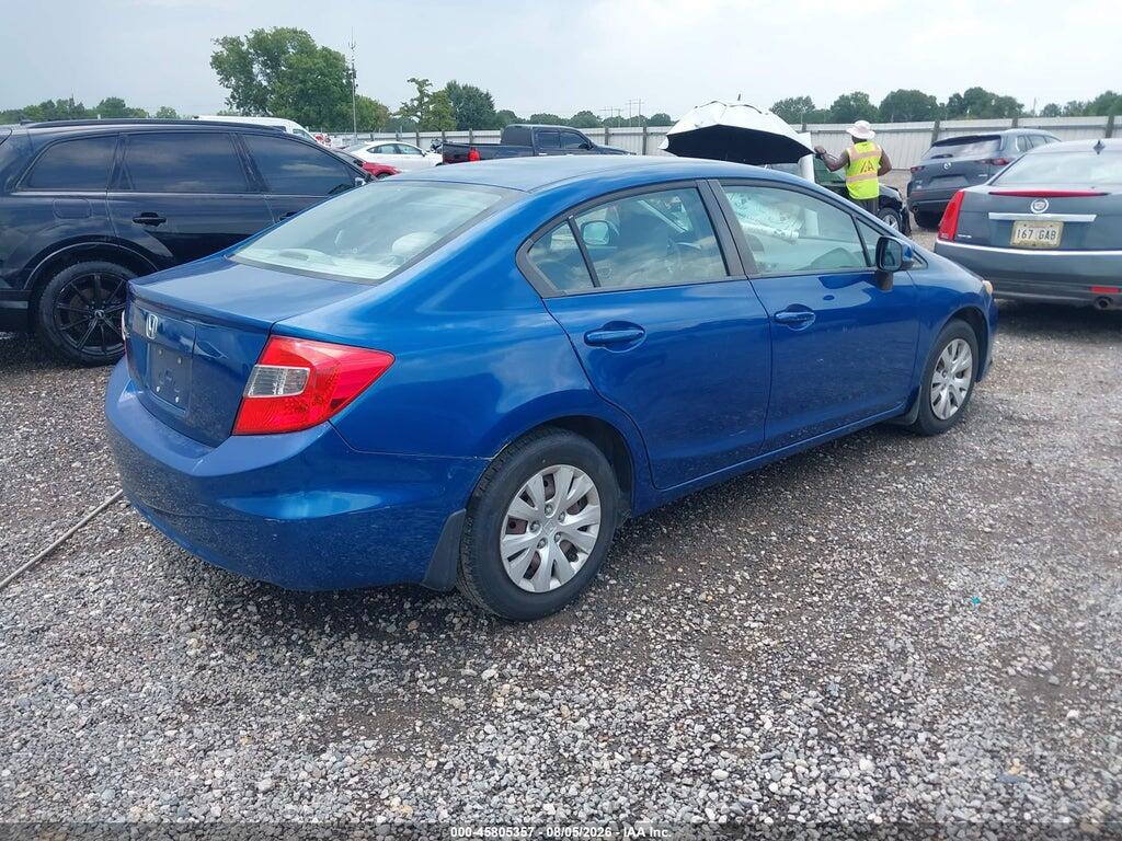 19XFB2F59CE044321 2012 HONDA CIVIC photo no. 4