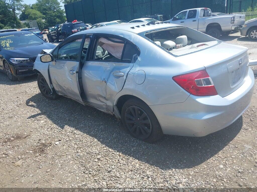 19XFB2F83CE353325 2012 HONDA CIVIC photo no. 3