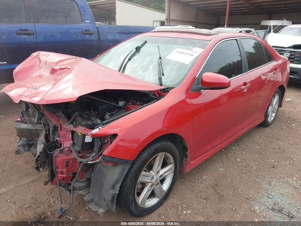 4T1BF1FK9CU617279 2012 TOYOTA CAMRY photo no. 2