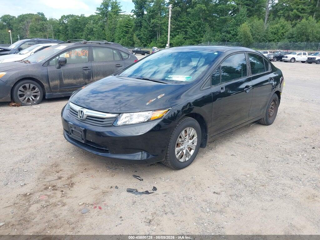 2HGFB2F53CH581904 2012 HONDA CIVIC photo no. 2