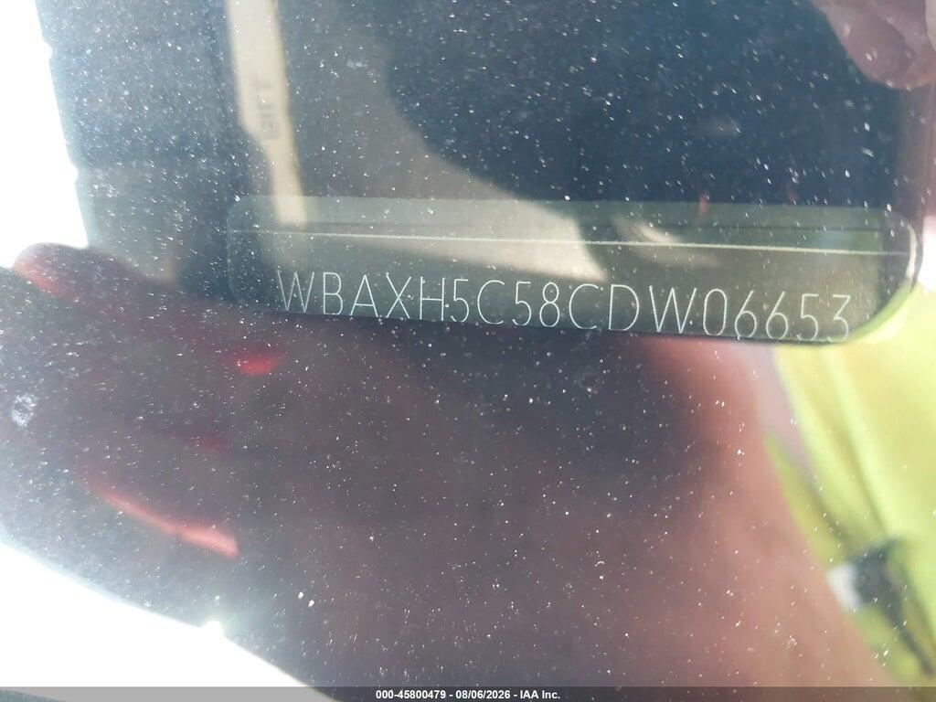 WBAXH5C58CDW06653 2012 BMW 528I photo no. 9