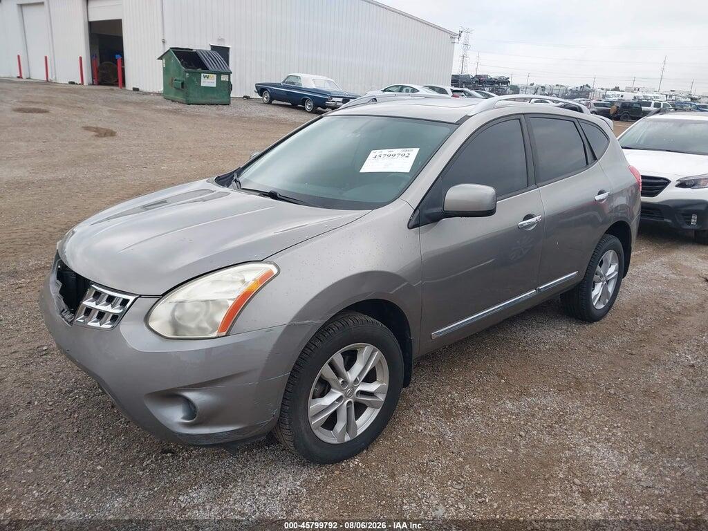 JN8AS5MT5CW608151 2012 NISSAN ROGUE photo no. 2