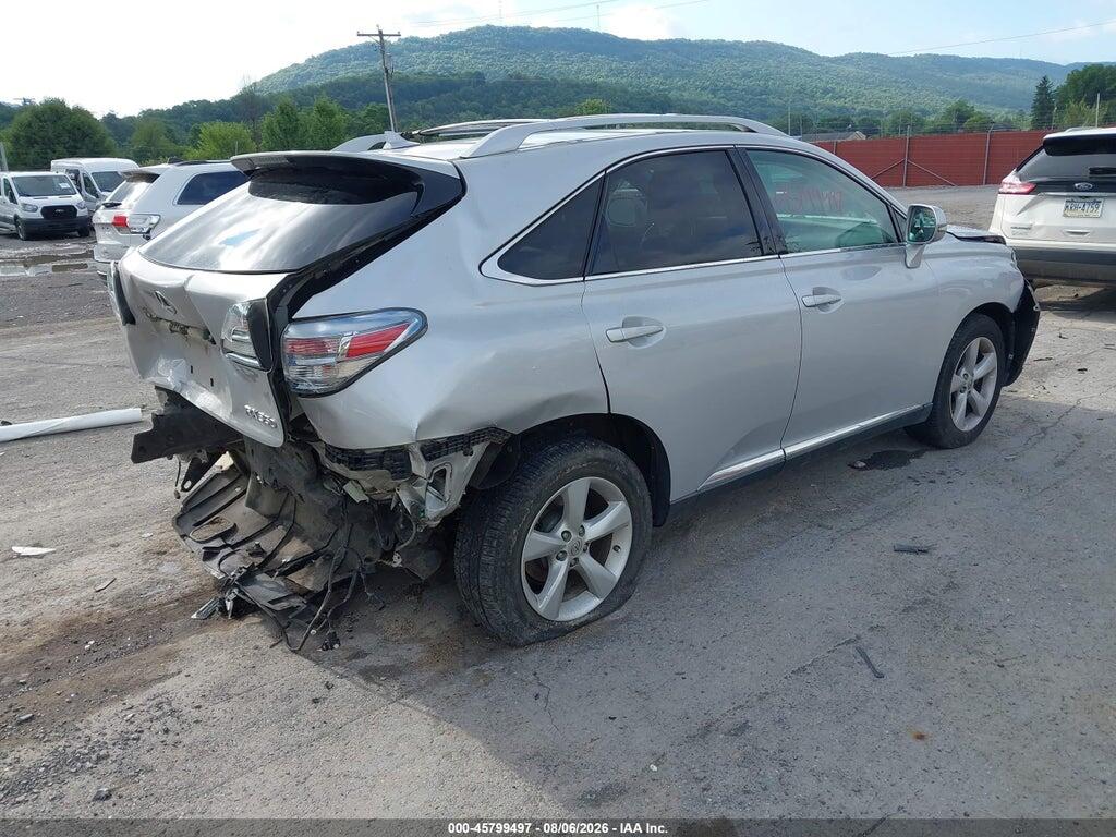 2T2BK1BA9CC149432 2012 LEXUS RX 350 photo no. 4