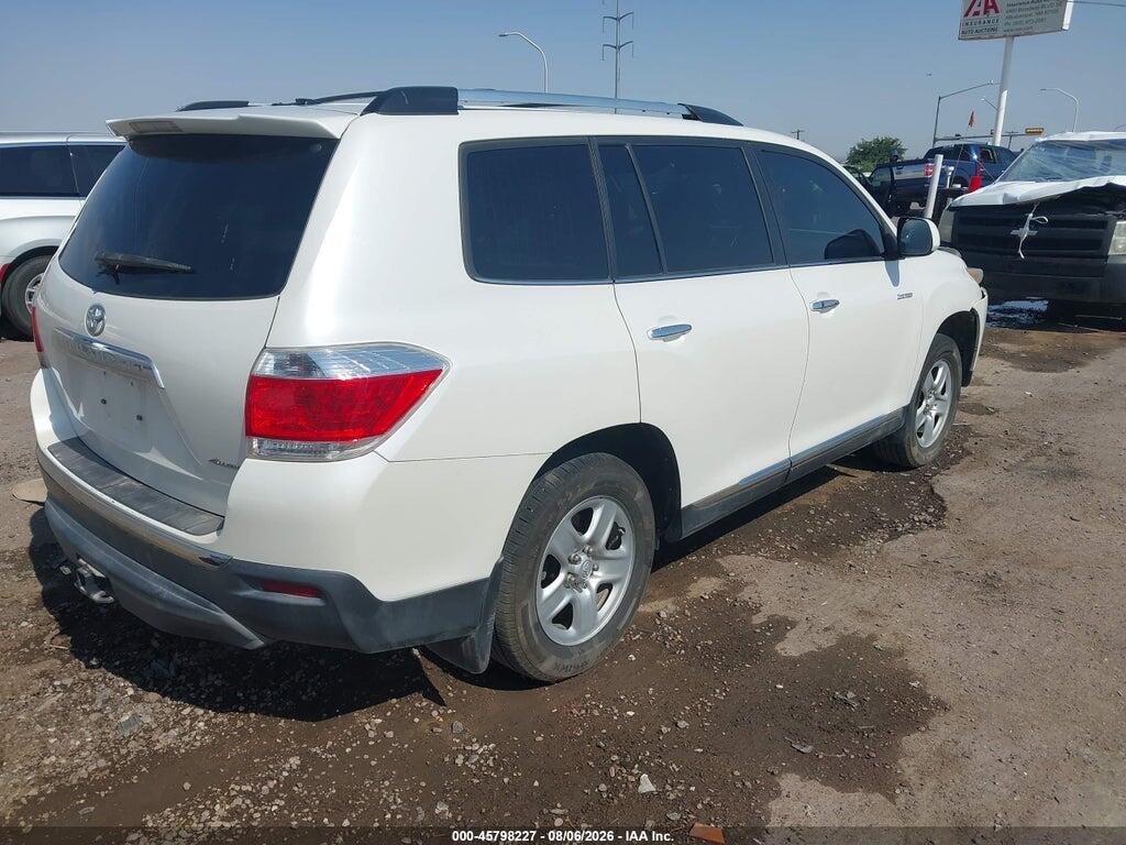 5TDDK3EH8CS173049 2012 TOYOTA HIGHLANDER photo no. 4