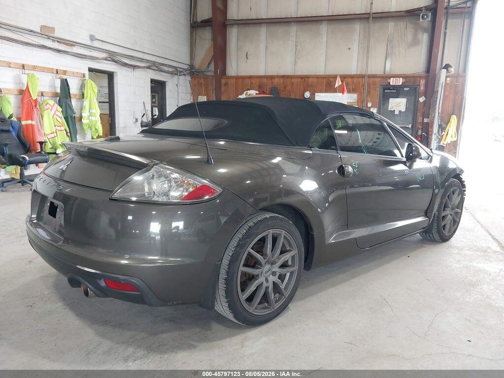 4A37L5EF1CE001663 2012 MITSUBISHI ECLIPSE SPYDER photo no. 4