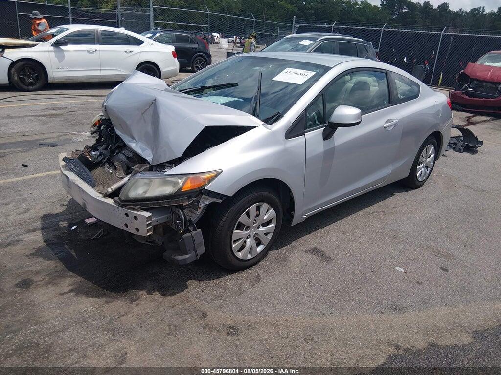 2HGFG3B58CH503602 2012 HONDA CIVIC photo no. 2
