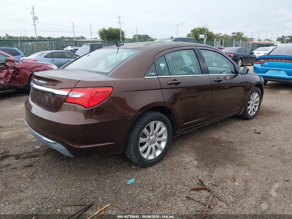 1C3CCBBB6CN257304 2012 CHRYSLER 200 photo no. 4