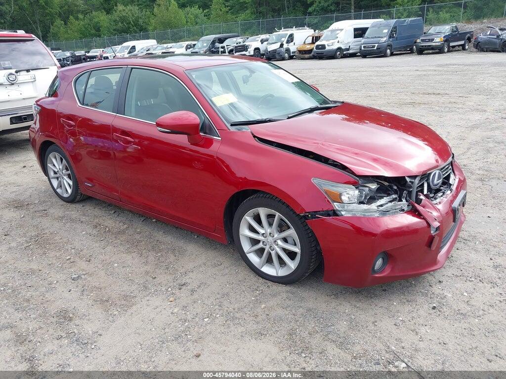 JTHKD5BH5C2082165 2012 LEXUS CT 200H photo no. 1
