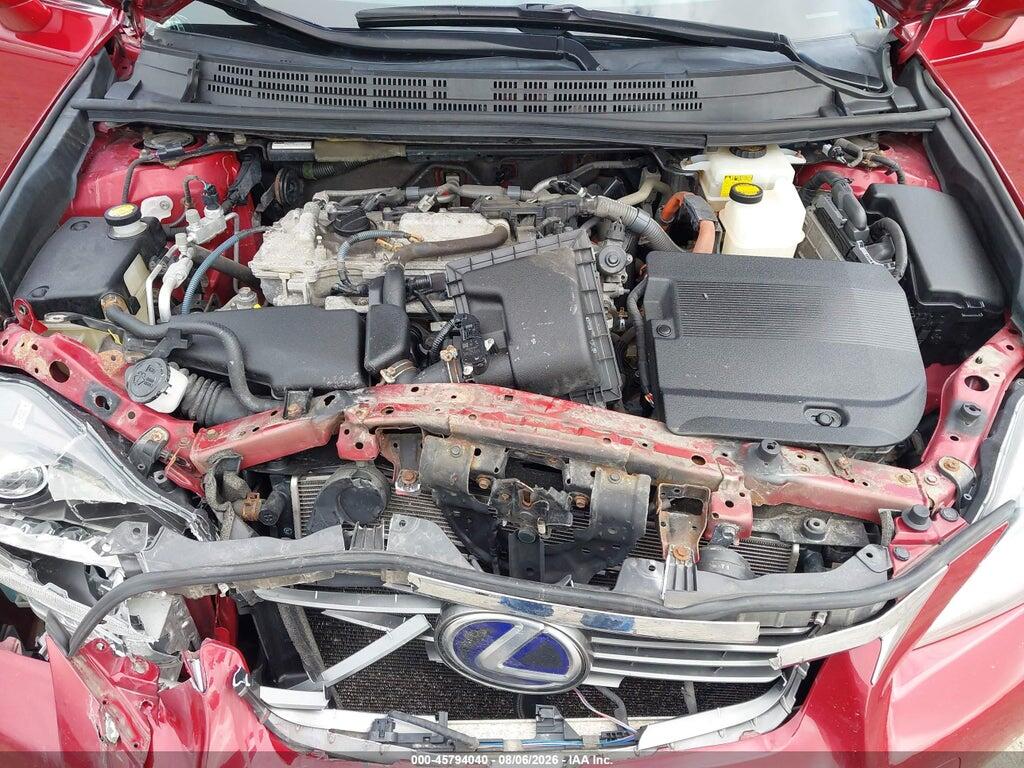 JTHKD5BH5C2082165 2012 LEXUS CT 200H photo no. 10