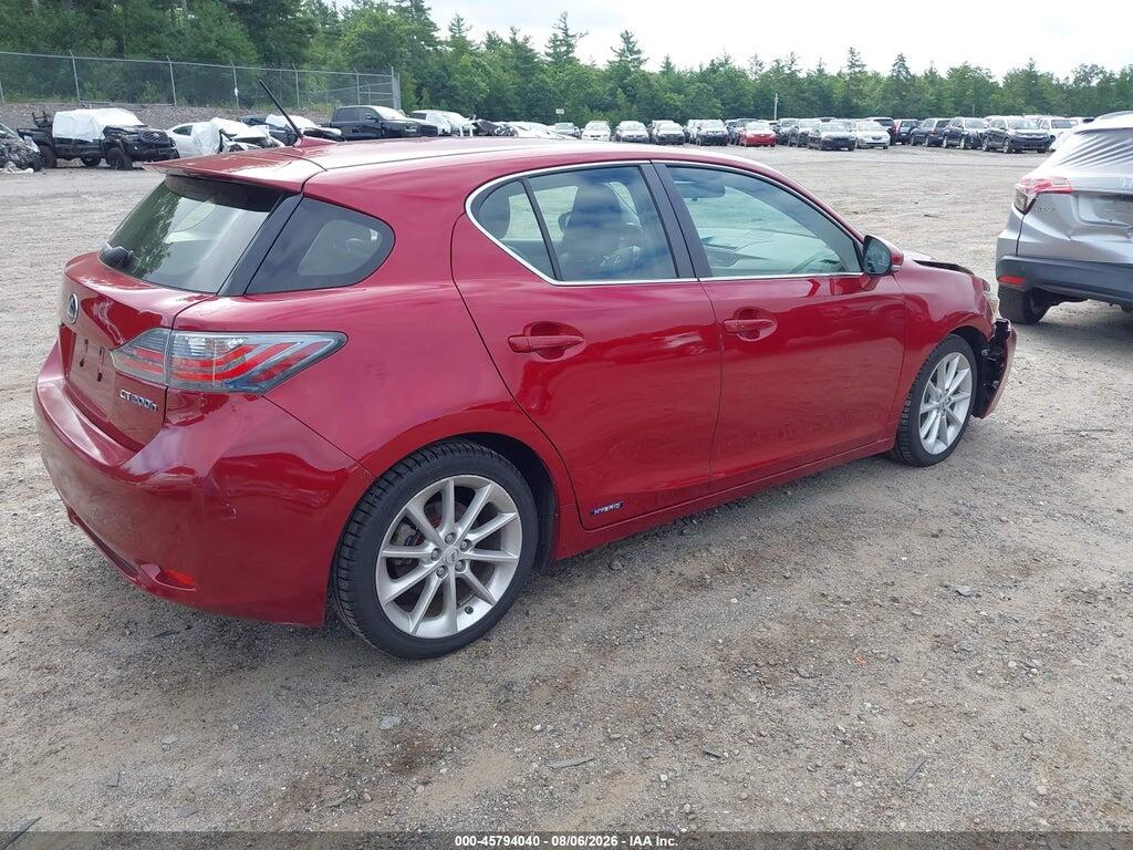 JTHKD5BH5C2082165 2012 LEXUS CT 200H photo no. 4