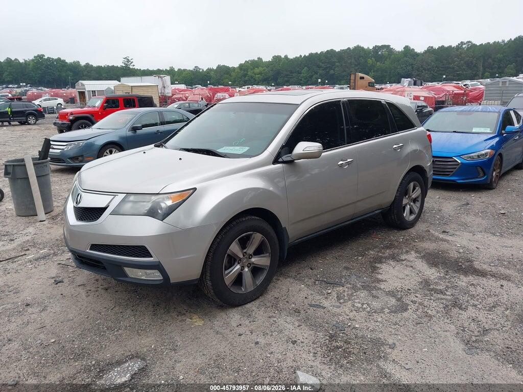 2HNYD2H2XCH508656 2012 ACURA MDX photo no. 2