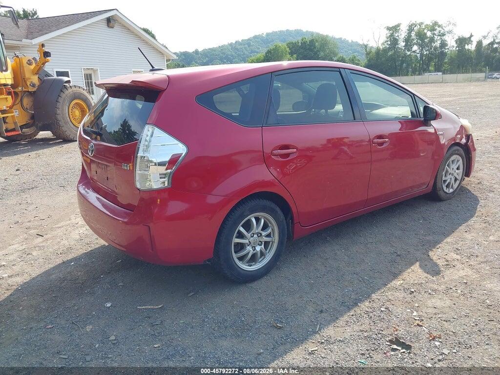 JTDZN3EUXC3031605 2012 TOYOTA PRIUS V photo no. 4