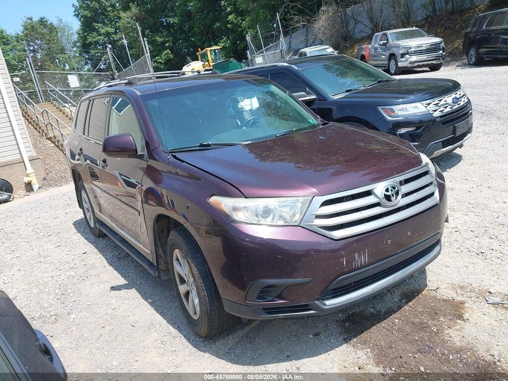 5TDBK3EH4CS154845 2012 TOYOTA HIGHLANDER photo no. 1