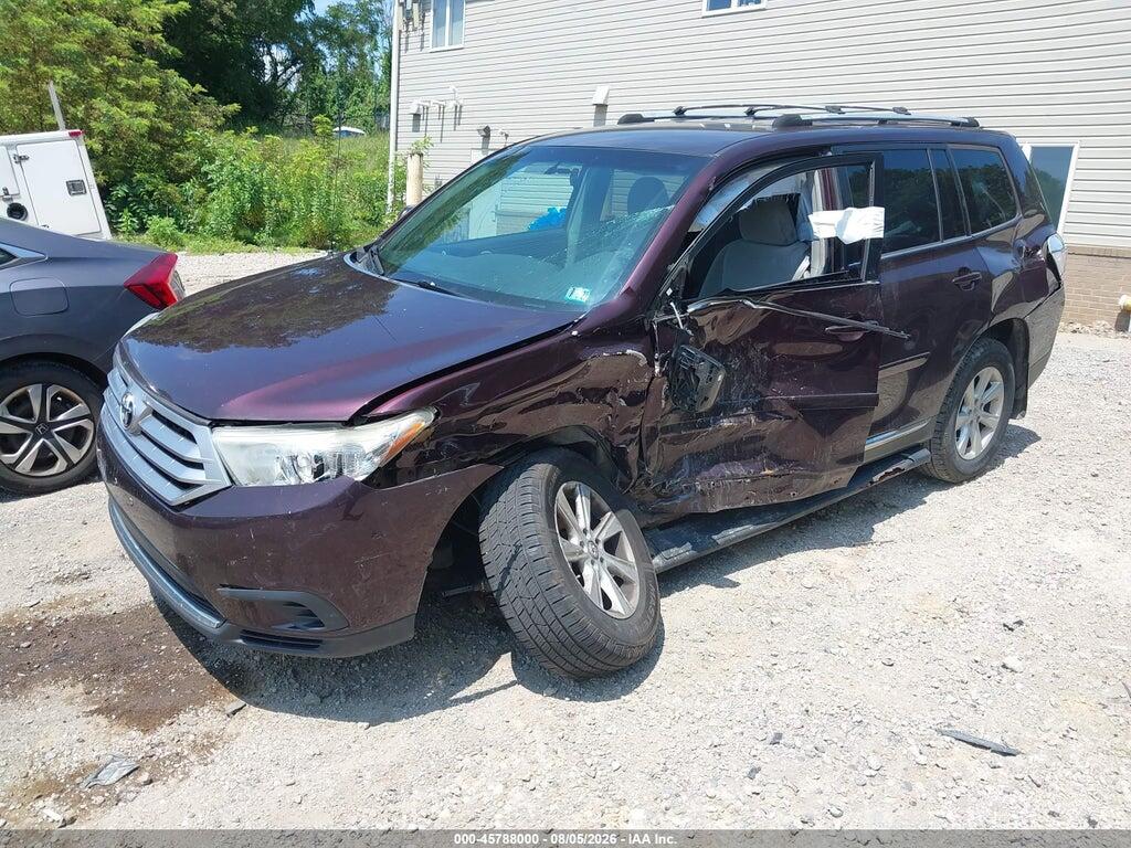 5TDBK3EH4CS154845 2012 TOYOTA HIGHLANDER photo no. 2