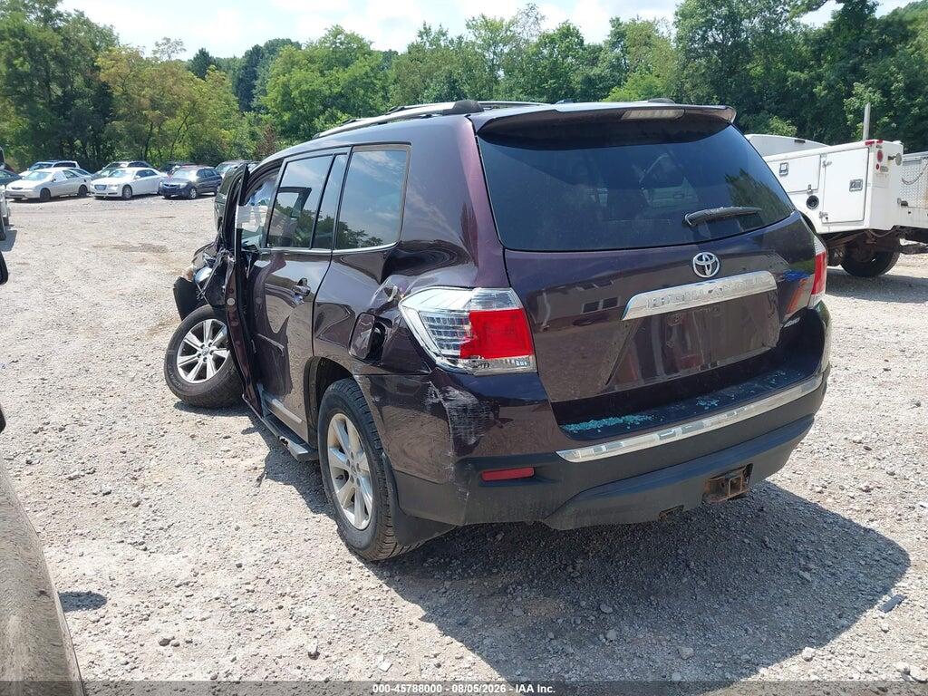 5TDBK3EH4CS154845 2012 TOYOTA HIGHLANDER photo no. 3