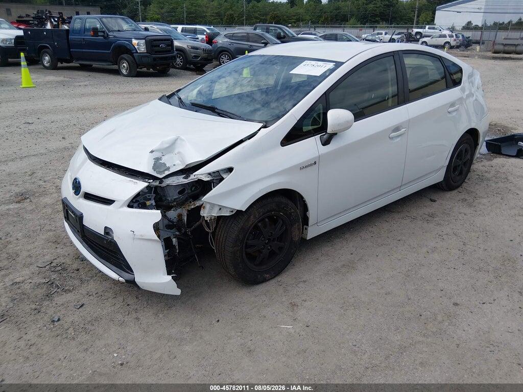 JTDKN3DU3C5418455 2012 TOYOTA PRIUS photo no. 2
