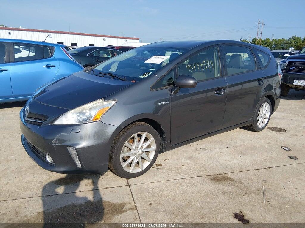 JTDZN3EU1C3097735 2012 TOYOTA PRIUS V photo no. 2