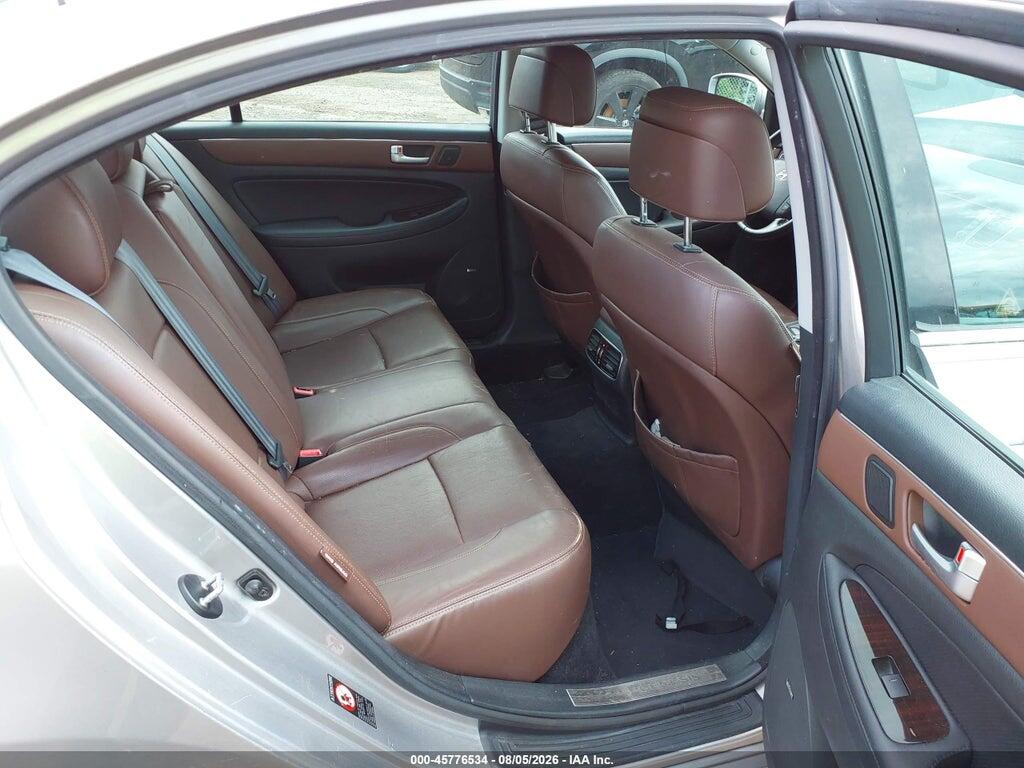 KMHGC4DD2CU203359 2012 HYUNDAI GENESIS photo no. 8