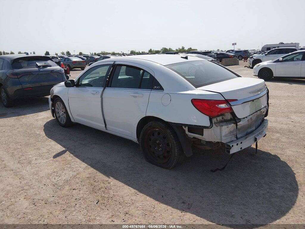 1C3CCBAB0CN281888 2012 CHRYSLER 200 photo no. 3