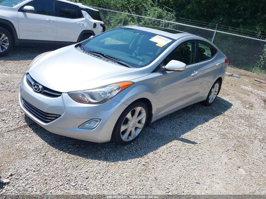 5NPDH4AE3CH107479 2012 HYUNDAI ELANTRA photo no. 2