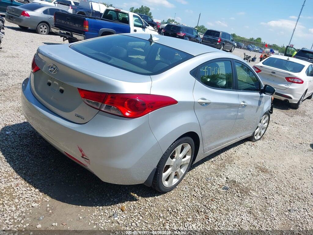 5NPDH4AE3CH107479 2012 HYUNDAI ELANTRA photo no. 4