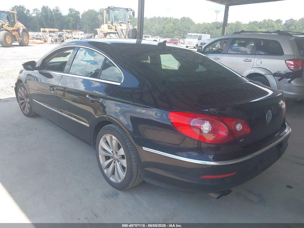 WVWMN7AN3CE500666 2012 VOLKSWAGEN CC photo no. 3