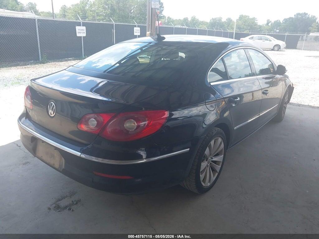 WVWMN7AN3CE500666 2012 VOLKSWAGEN CC photo no. 4