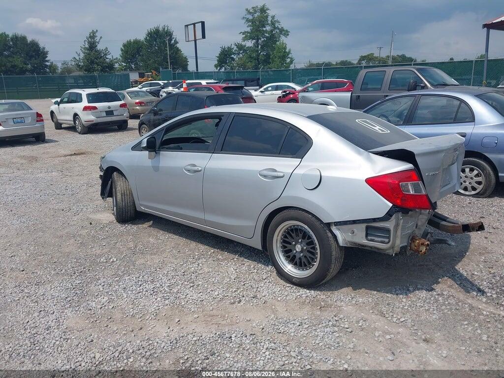 19XFB2F94CE023041 2012 HONDA CIVIC photo no. 3