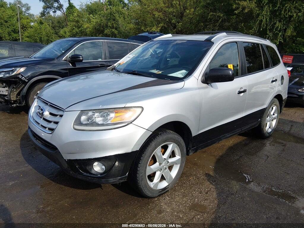 5XYZH4AG9CG098818 2012 HYUNDAI SANTA FE photo no. 2