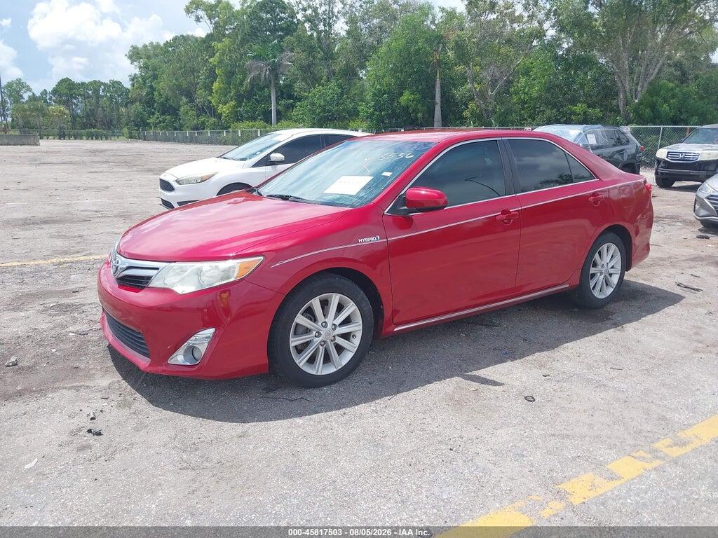 4T1BD1FK5DU085536 2013 TOYOTA CAMRY HYBRID photo no. 2