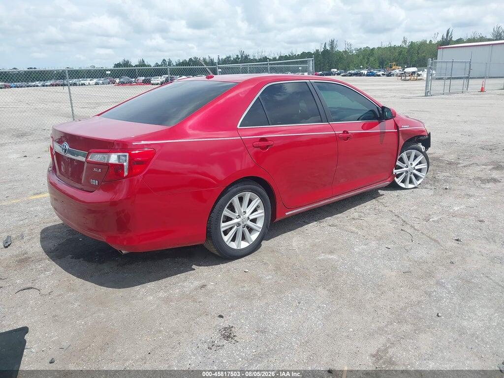 4T1BD1FK5DU085536 2013 TOYOTA CAMRY HYBRID photo no. 4